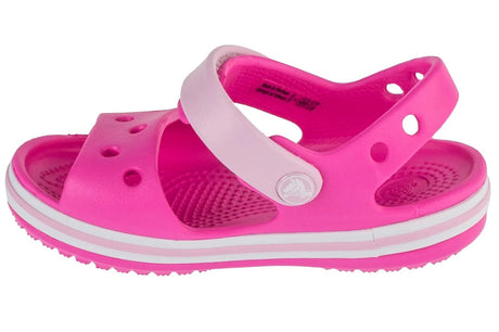 Crocs Bayaband Sandal Παιδικά Ανατομικά Παπουτσάκια Θαλάσσης Φούξια 211055-6QQ