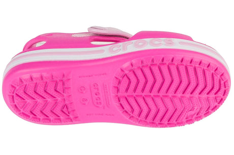 Crocs Bayaband Sandal Παιδικά Ανατομικά Παπουτσάκια Θαλάσσης Φούξια 211055-6QQ
