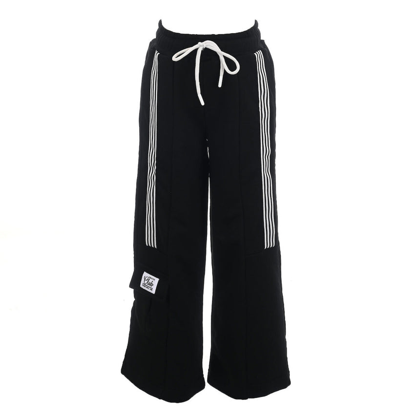 DOMER 4694 Παιδικό Σετ Φόρμας Άσπρο-μαύρο