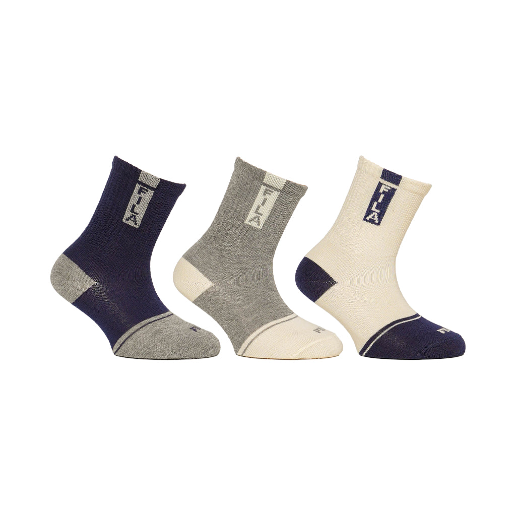 Fila Παιδικές Κάλτσες Normal Plain Πολύχρωμες