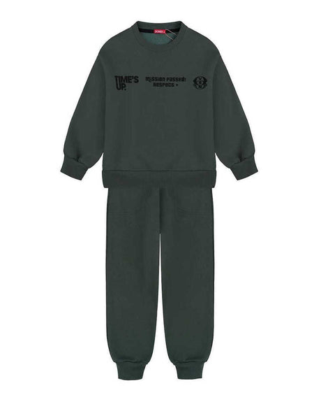 DOMER 4675 Παιδικό Σετ Φόρμας Χακί