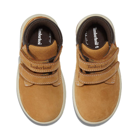 Timberland Toddle Tracks H&L Ανατομικά Δερμάτινα Παιδικά Μποτάκια με velcro Ταμπά