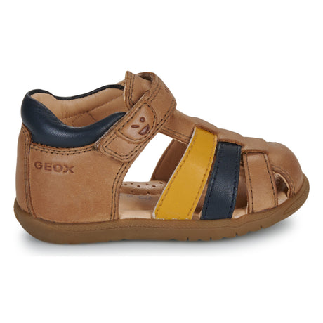 GEOX B254VA 0CL78 CT6F4 Παιδικά Πέδιλα B Sandal Macchia Καφέ