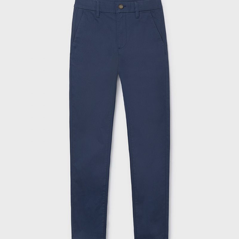 Mayoral Παιδικό Παντελόνι Chino Μπλέ Σκούρο Basic 26-00530-032