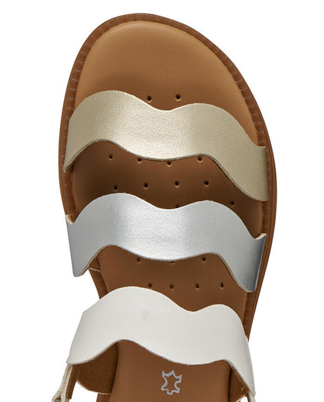 Geox Παιδικά Πέδιλα Karly Λευκά j6535f 054aj c0007