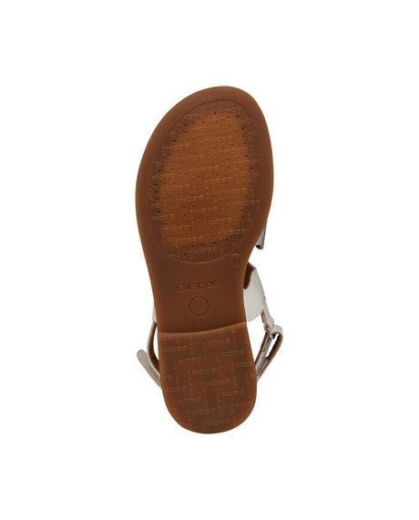 Geox Παιδικά Πέδιλα Karly Λευκά j6535f 054aj c0007