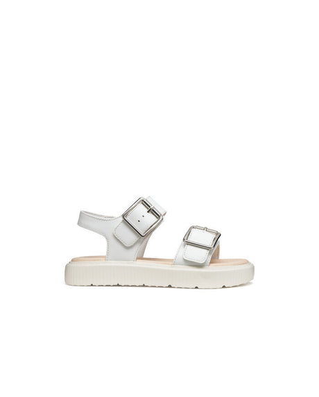 GEOX J45DBH 000BC C1000 Παιδικά Πέδιλα Kodette Λευκά