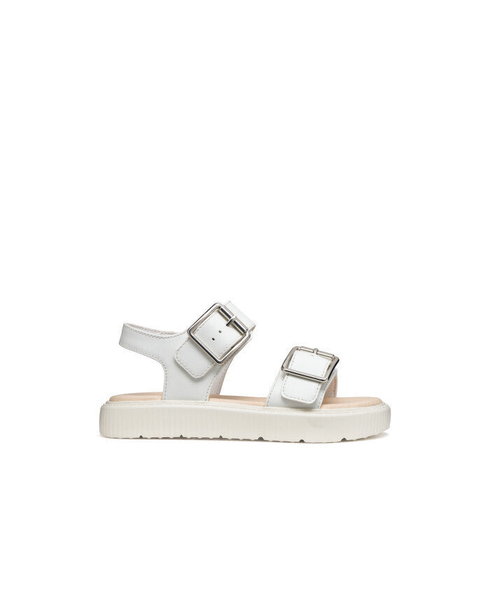 GEOX J45DBH 000BC C1000 Παιδικά Πέδιλα Kodette Λευκά