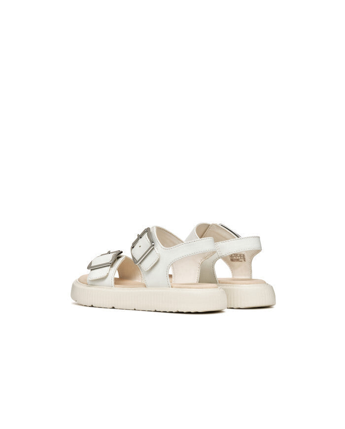 GEOX J45DBH 000BC C1000 Παιδικά Πέδιλα Kodette Λευκά