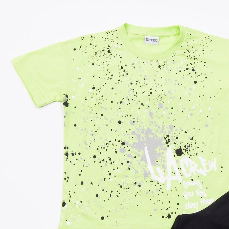 Trax Παιδικό Σετ 2 Τεμαχίων Μπλούζα & Σορτς Unisex Λάιμ 49333