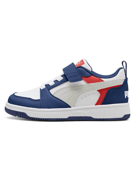 Puma snekers  αγορι  Rebound V6 Lo AC+ PS - Blue Jewel-Feather Gray-PUMA White 397419-33