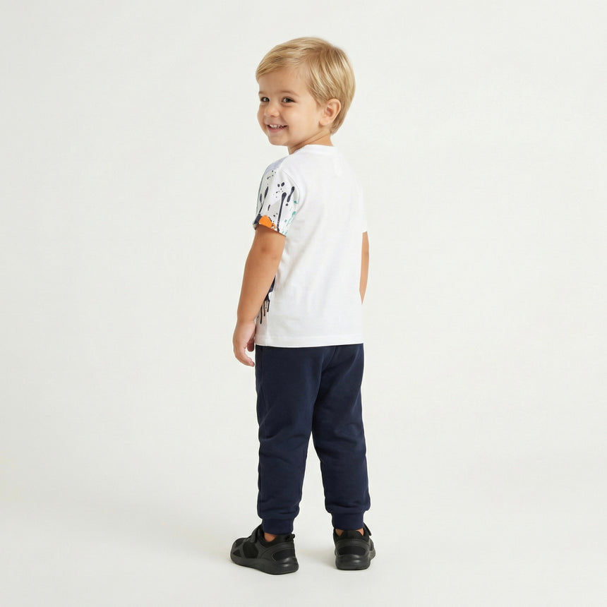 Trax Παιδικό Σετ Φόρμας 3 Τεμαχίων Ζακέτα, Μπλούζα & Παντελόνι Μέντα 49444