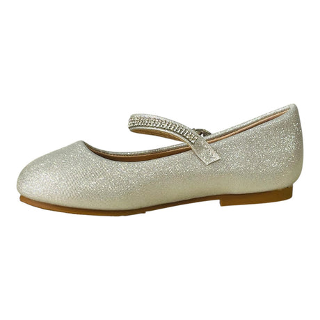 Touiti μπαλαρινα κοριτσι ασημι με γκλιντερ l61160