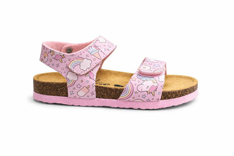 Plakton Δερμάτινα Ανατομικα πεδιλα 135448 rosa