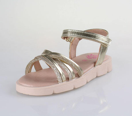 Lelli Kelly Παιδικά Πέδιλα Nancy oro  LKCA5574-OR01
