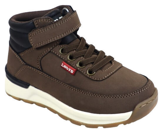 Levi's Παιδικά Μποτάκια με Βελκρο Καφέ VASC0134S-0018
