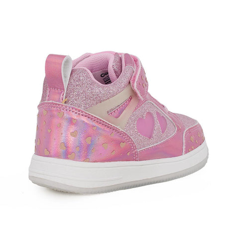 Conguitos Παιδικά Sneakers High με Φωτάκια Ροζ cosh224066-pink
