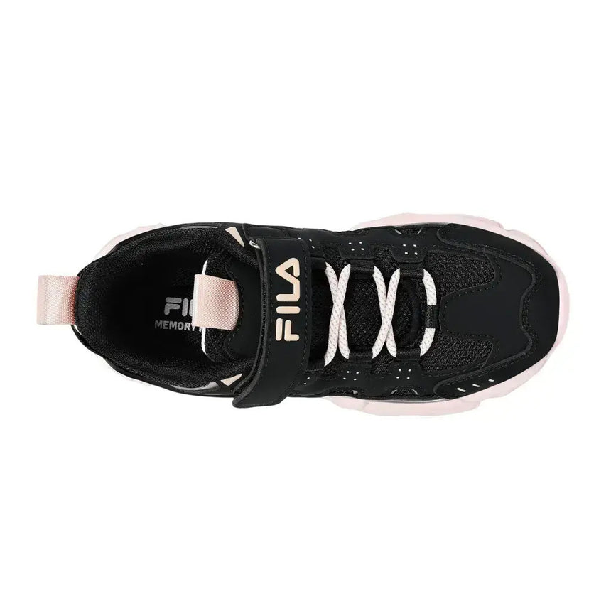 FILA Memory Spinel 3 V Παιδικά Sneakers Κορίτσι με Velchro Μαύρα 3yf33002-095