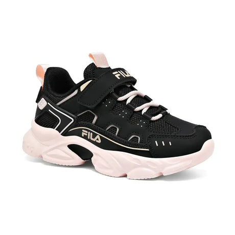 FILA Memory Spinel 3 V Παιδικά Sneakers Κορίτσι με Velchro Μαύρα 3yf33002-095