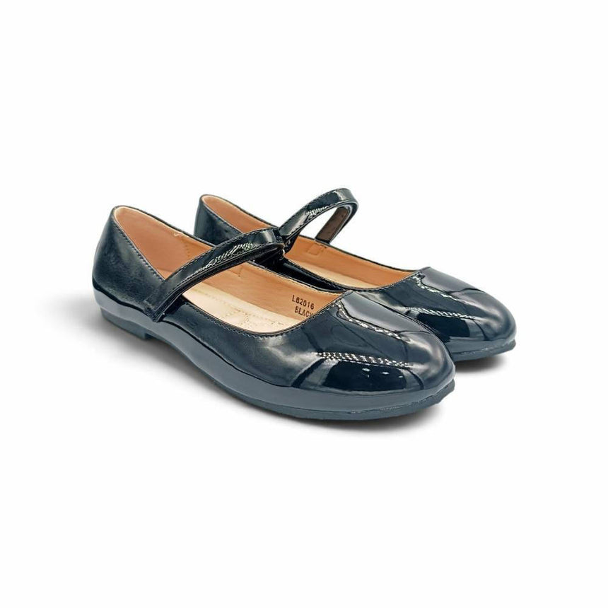 Touiti Παιδικές Μπαλαρίνες Ανατομικές με velcro L62016black