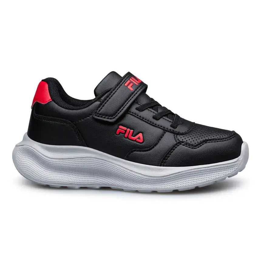 FILA Memory Fast Παιδικά Αθλητικά Sneakers με Velcro Μαύρα 3af63019-040