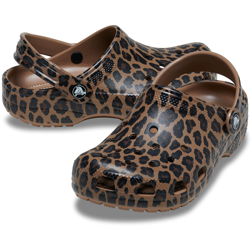 Crocs σαμπο λεοπαλ classic animal  clog 211882-2ld