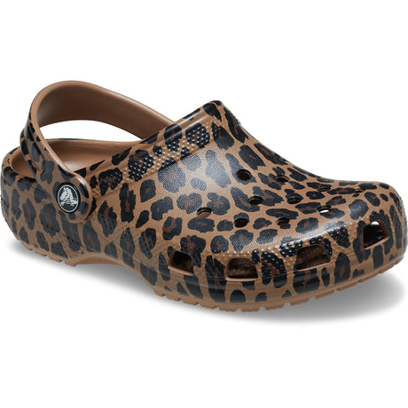 Crocs σαμπο λεοπαλ classic animal clog 211881-2ld