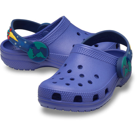 Crocs ανατομικά σαμπο για αγορι με φωτάκια σε μπλε χρωμα 211892-4wh