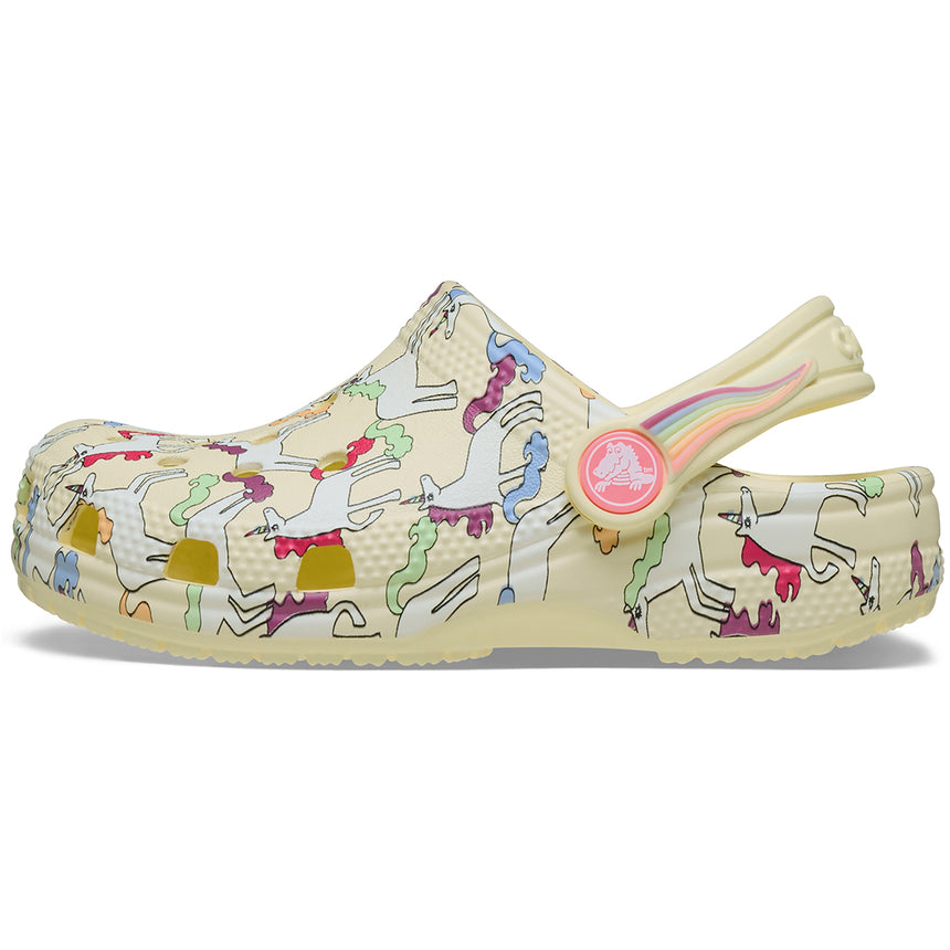 Crocs σαμπο για κοριτσι με μονοκερο 212515-7CJ Classic Unicorn Clo