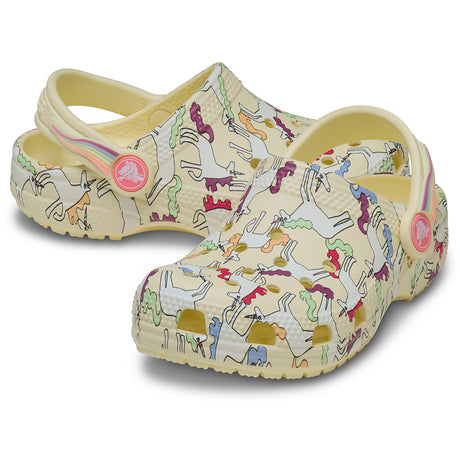 Crocs σαμπο για κοριτσι με μονοκερο 212515-7CJ Classic Unicorn Clo