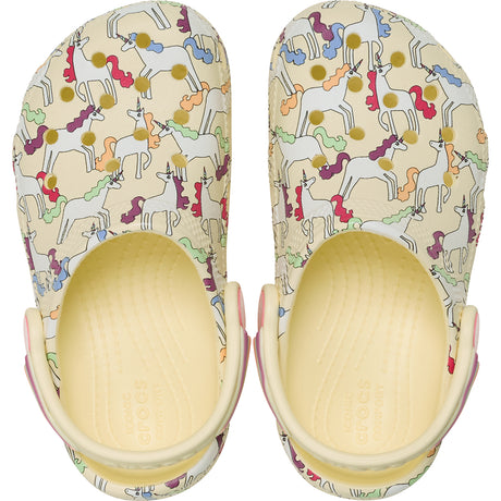 Crocs σαμπο για κοριτσι με μονοκερο 212515-7CJ Classic Unicorn Clo