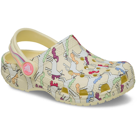 Crocs σαμπο για κοριτσι με μονοκερο 212515-7CJ Classic Unicorn Clo