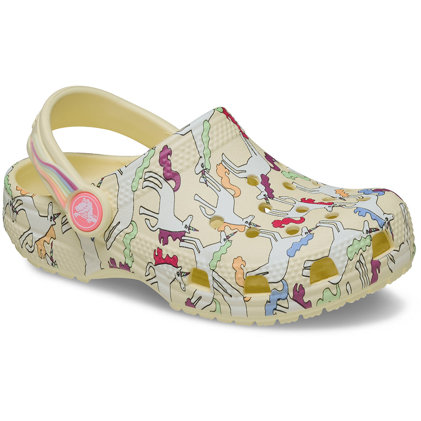 Crocs σαμπο για κοριτσι με μονοκερο 212515-7CJ Classic Unicorn Clo