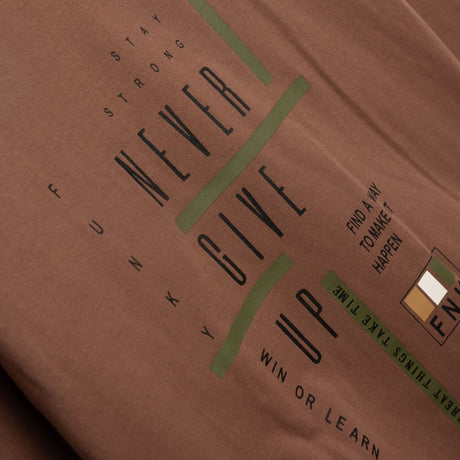 FUNKY FOR KIDS 226-106104-2 Μπλούζα αγόρι bitter chocolate