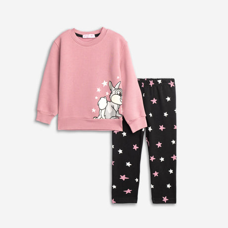 FUNKY FOR KIDS  226-739107-1 Σετ μπλούζα-κολάν κορίτσι