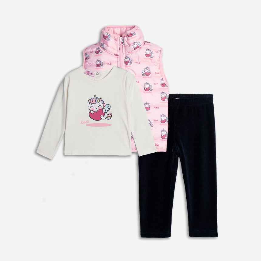 FUNKY FOR KIDS 226-995101-1 Σετ 3τμχ μηνών κορίτσι