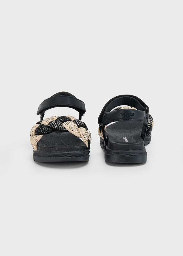 MAYORAL 25 45635-088 Sandal black-gold