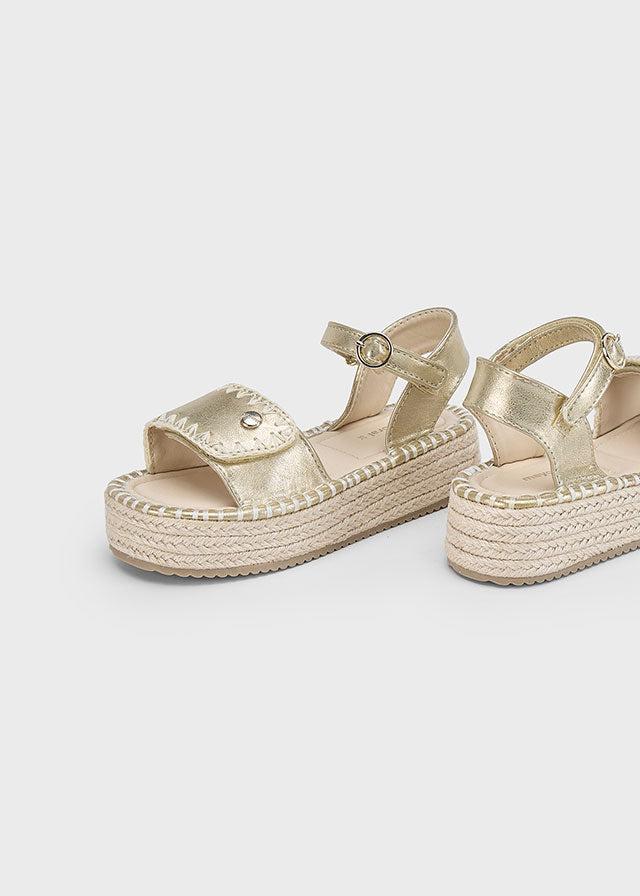 MAYORAL 25 45643-019 Platafoorma yute moda gold