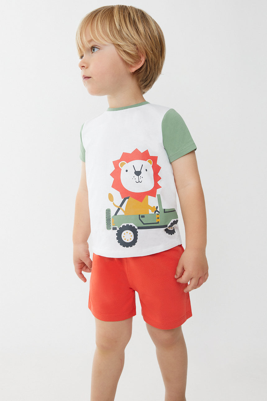 Street Monkey 252002 σετ αγόρι verde oliva