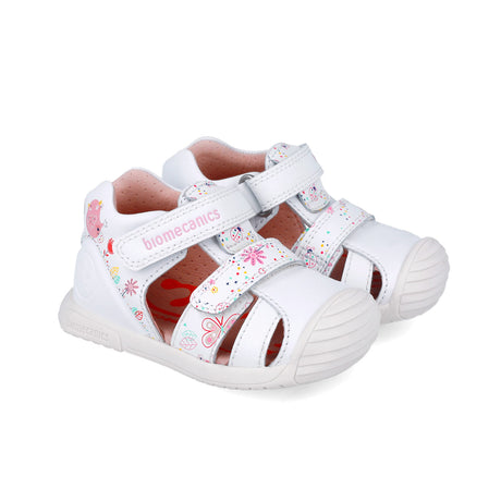 Biomecanics 252107-B050 SANDALIA ESTAMPADA BLANCO