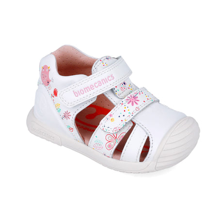 Biomecanics 252107-B050 SANDALIA ESTAMPADA BLANCO