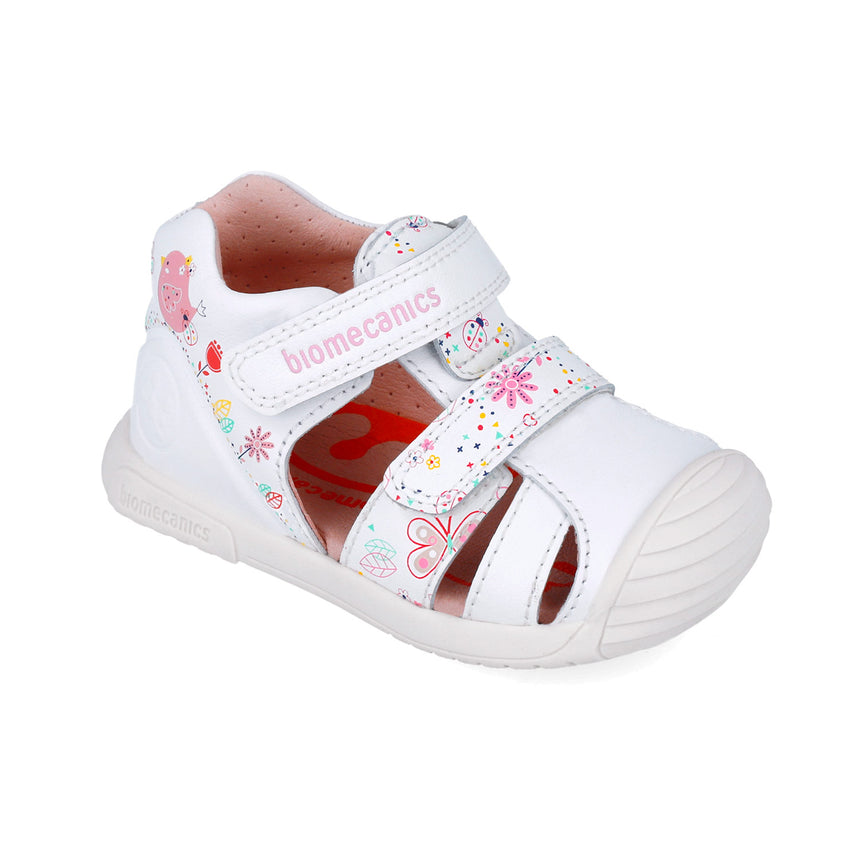 Biomecanics 252107-B050 SANDALIA ESTAMPADA BLANCO