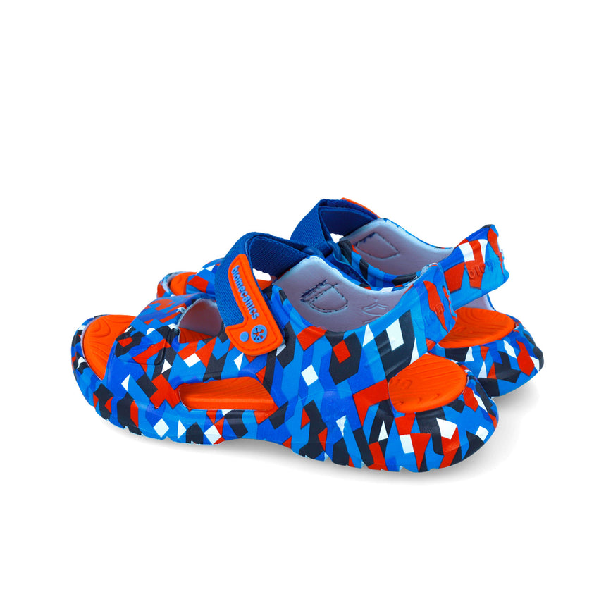 Biomecanics SANDALIA ESTAMPADA 252295-A090 AZUL ELÉCTRICO