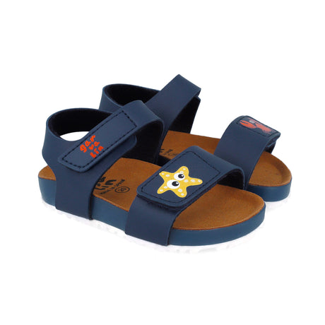 Garvalin SANDALIA BIO TWIN 252471-A089 AZUL MARINO