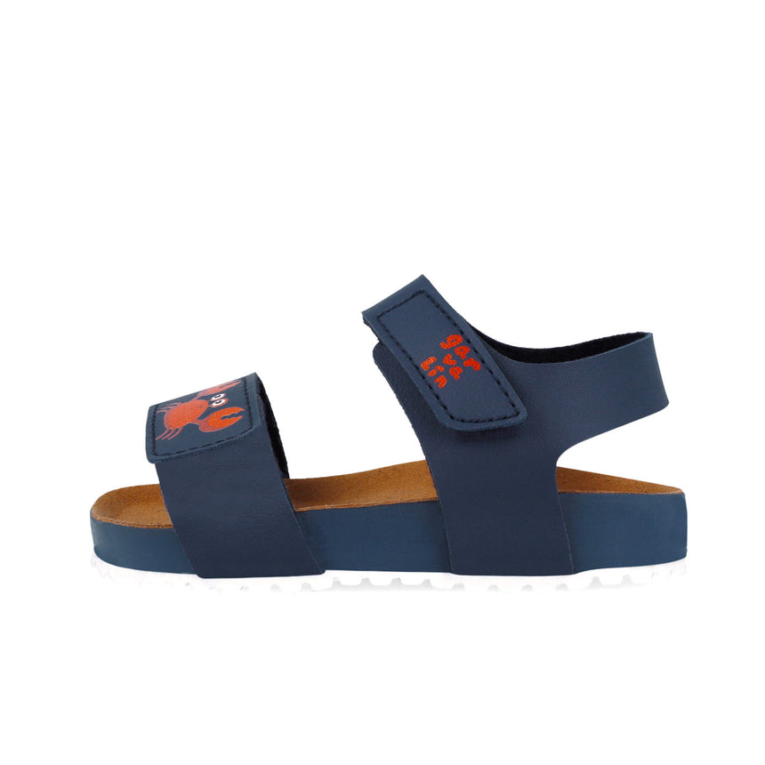 Garvalin SANDALIA BIO TWIN 252471-A089 AZUL MARINO