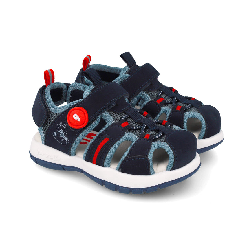 Garvalin SANDALIA TREKKING 252821-A089 AZUL MARINO