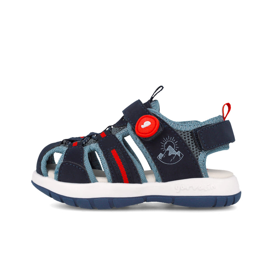 Garvalin SANDALIA TREKKING 252821-A089 AZUL MARINO