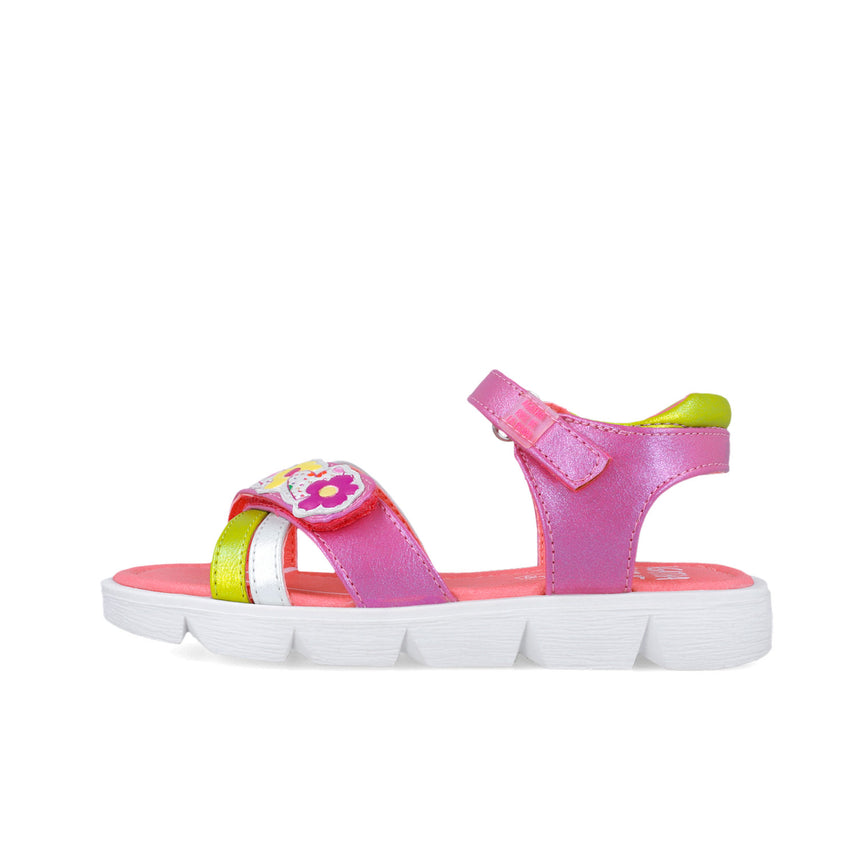 Agatha ruiz de la prada 252970-A146 SANDALIA CRUZADO ICONOS FUCSIA