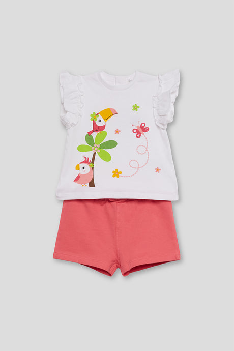Street Monkey 253004 printed girl's set