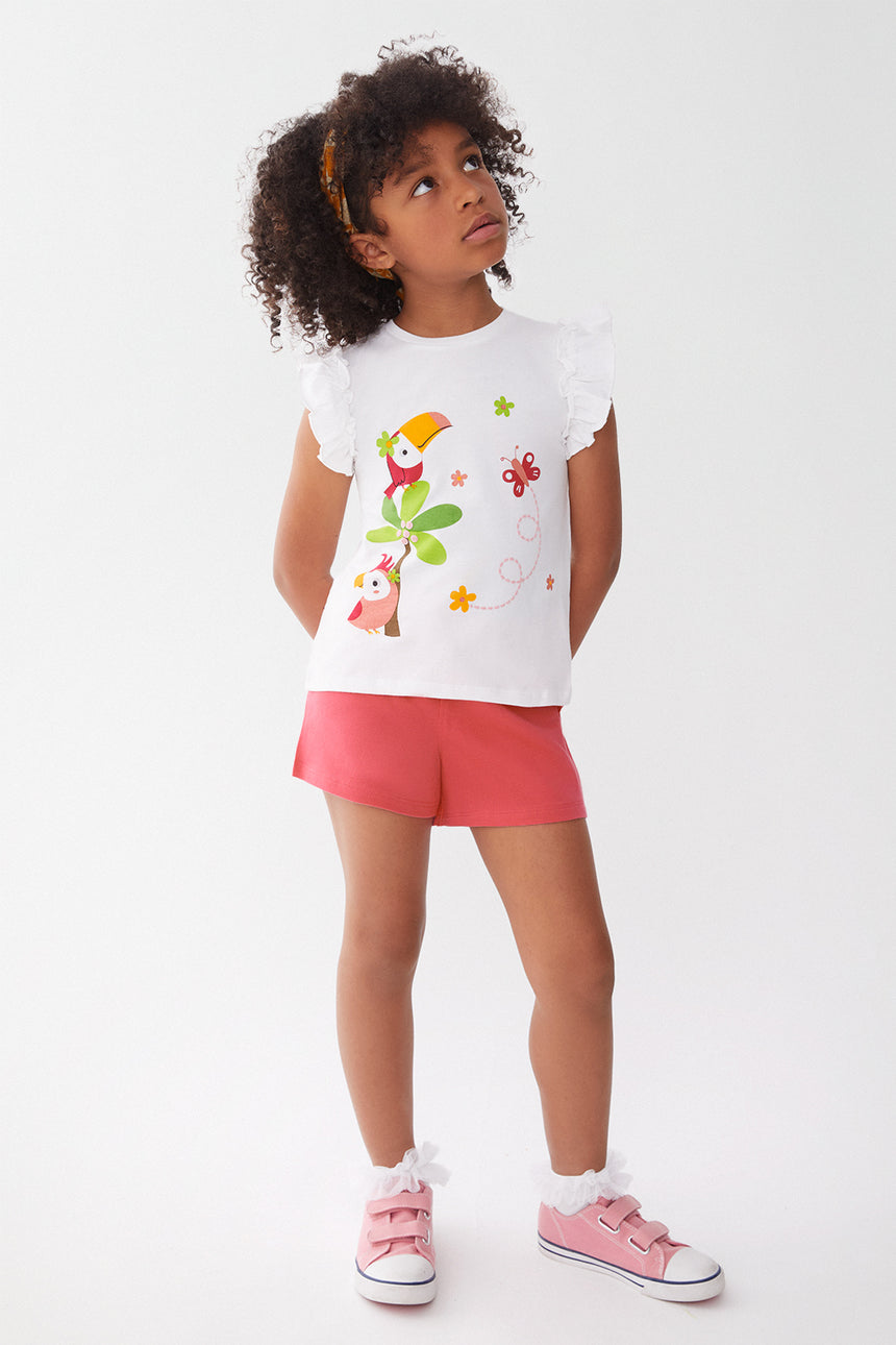 Street Monkey 253004 σετ κοριτσι estampado